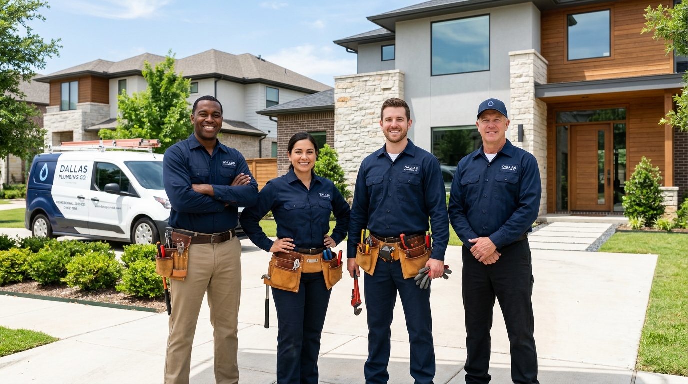 Professional plumber team Dallas TX — Dallas Pro Plumbing same-day service
