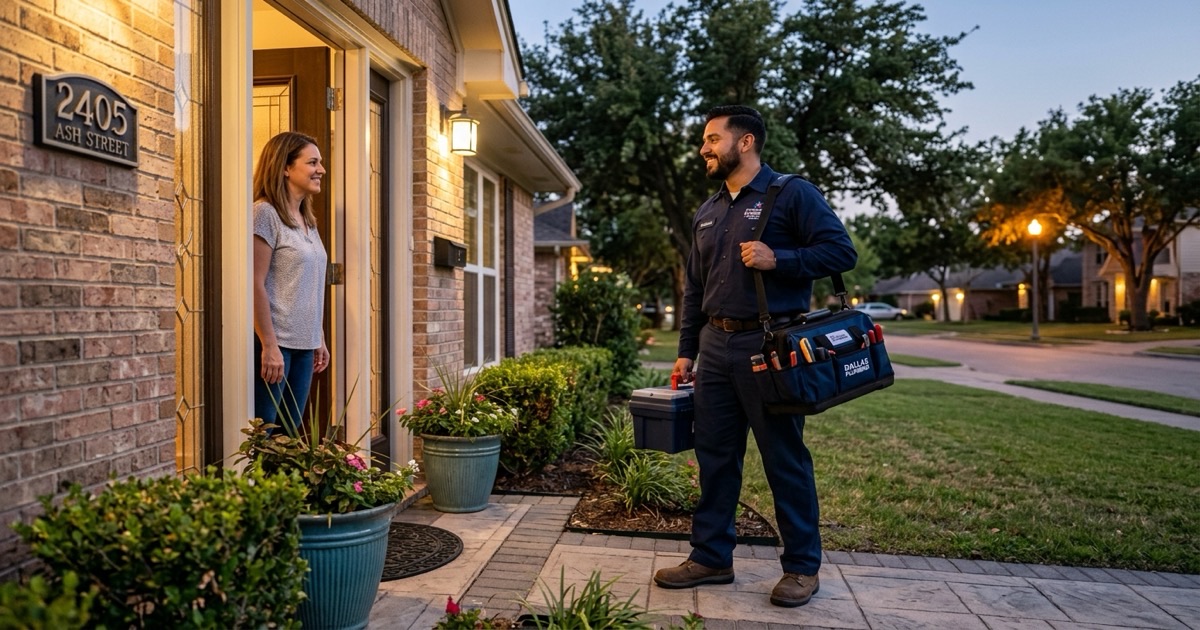 Emergency plumber in Dallas, TX